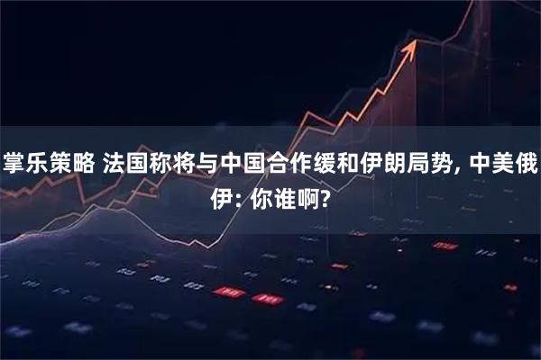 掌乐策略 法国称将与中国合作缓和伊朗局势, 中美俄伊: 你谁啊?